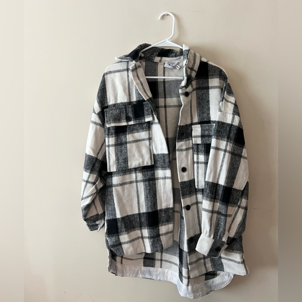 NWOT princess polly flannel oversized shacket